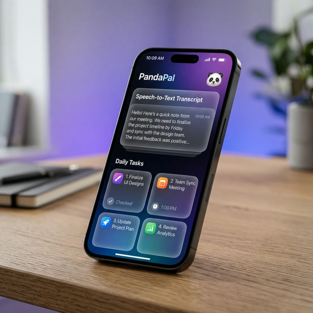 PandaPal App Mockup